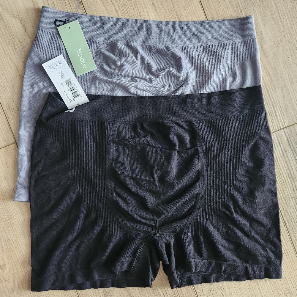 2 Pair Bundle Boody Seamfree Boxer Briefs Size XL